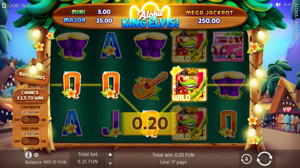 Aloha King Elvis Slot