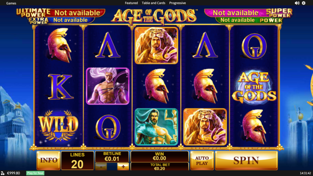 Age of Gods Slot