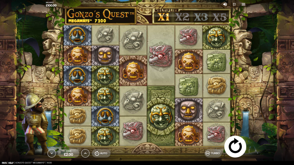 Gonzo's Quest Megaways Slot 