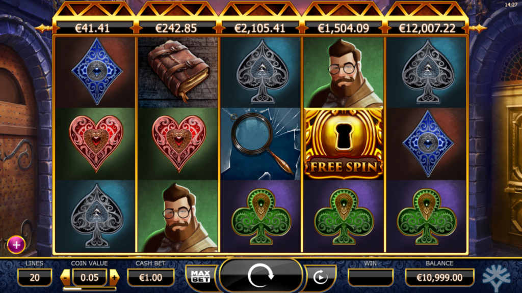 Holmes and the Stolen Stones Slot