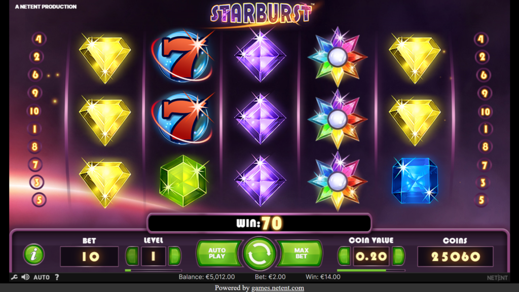 Starburst Slot Game