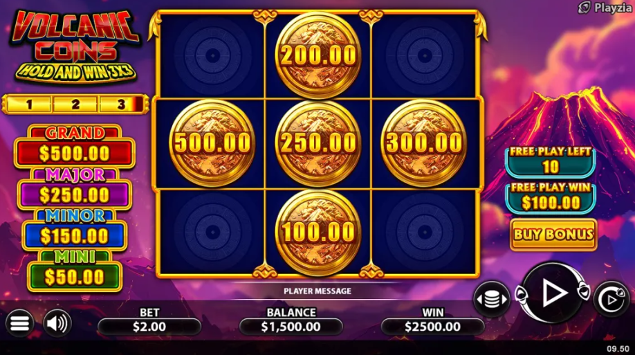 Volcanic Coins Slot